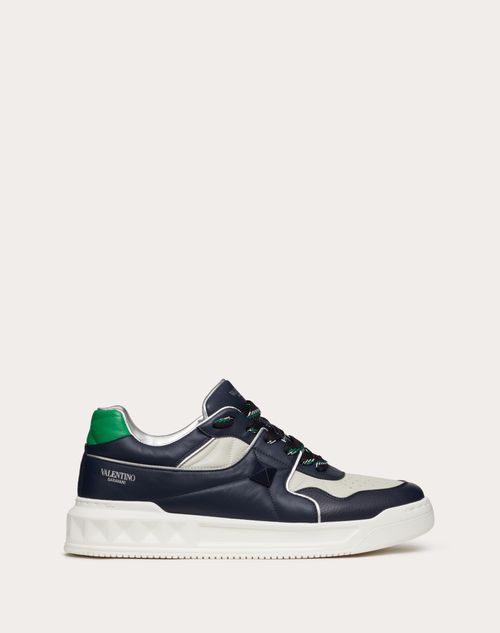 ONE STUD NAPPA LEATHER LOW-TOP SNEAKER