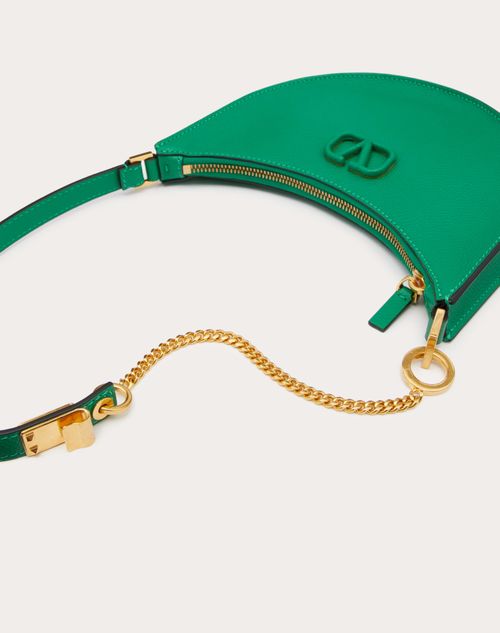 Valentino Garavani green Small VLOGO Signature Shoulder Bag
