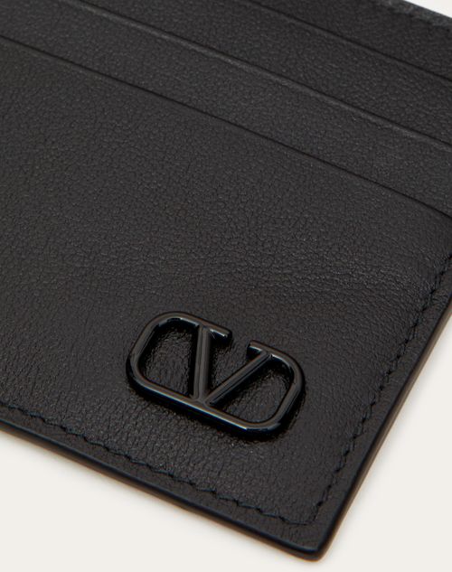 Valentino Garavani - Vlogo Signature Cardholder - Black - Man - Gifts For Him