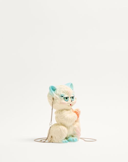 Valentino Garavani - MINAUDIÈRE VALENTINO GARAVANI LE CHAT DE LA MAISON - Multicolor - Femme - Pochettes