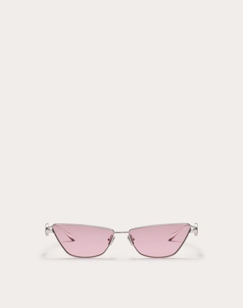 Red Valentino VLOGO SIGN OCCHIALE CAT-EYE IN TITANIO