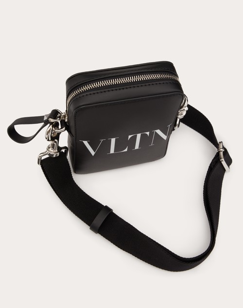 Vltn レザー スモール ショルダーバッグ for メンズ インチ ブラック | Valentino JP