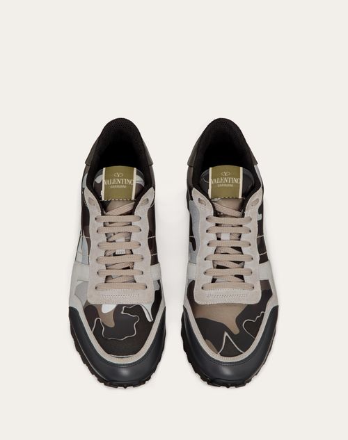 Grey valentino sneakers best sale