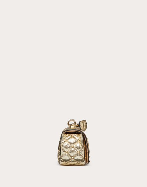 Valentino Rockstud Small Metallic Shoulder Bag