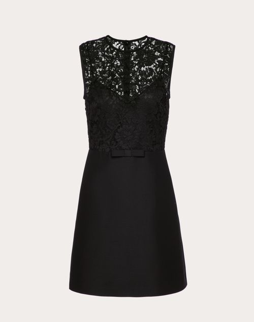 Valentino - Crepe Couture Dress - Black - Woman - New Arrivals