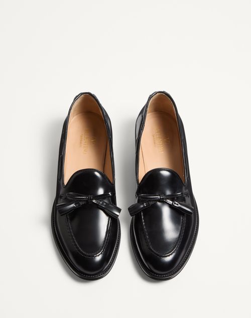 Bowshire シャイニーカーフスキン ローファー for メンズ インチ Bowshire シャイニーカーフスキン ローファー for メンズ インチ