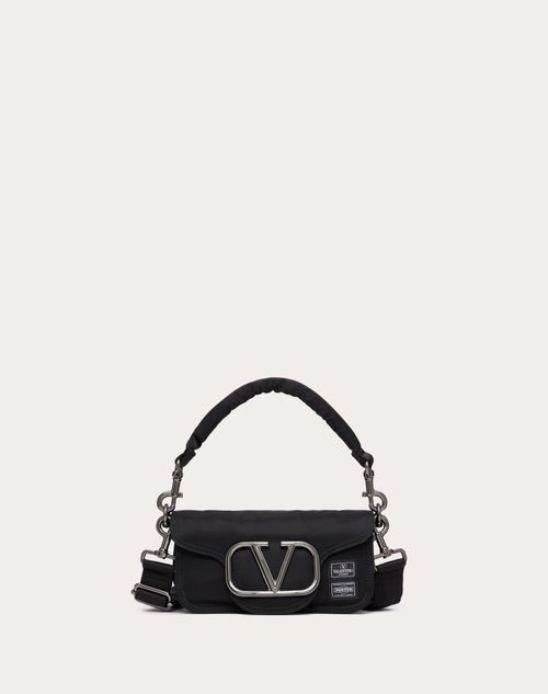 Valentino Garavani - Mini Sac Porté Épaule Valentino Garavani x porter En Tissu Technique - Noir - Homme - Sacs Porté Épaule