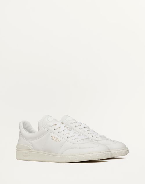 Valentino Garavani - Upvillage Low Top Nappa Leather Sneaker - White - Man - Sneakers