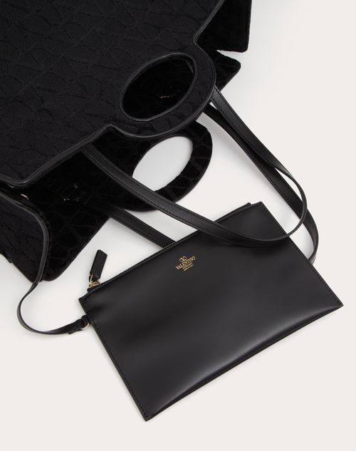 Valentino Garavani - Le Troisieme Toile Iconographe Shopping Bag - Black - Man - Man View All