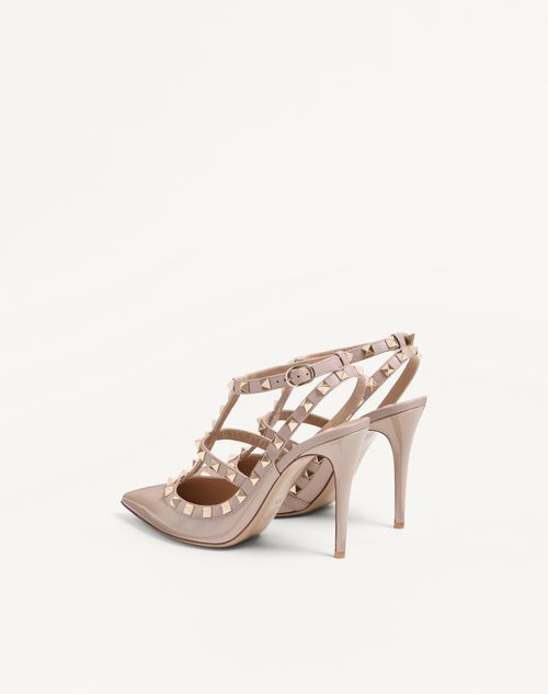 美品　VALENTINO GARAVANI パンプス　スタッズ　ボーダー　黒　白 楽天市場】スタッズ（ブランドバレンチノ・形状（つま先）ポイン