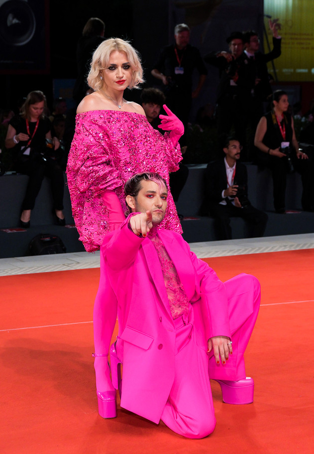 Spotted: Celebrities in Valentino