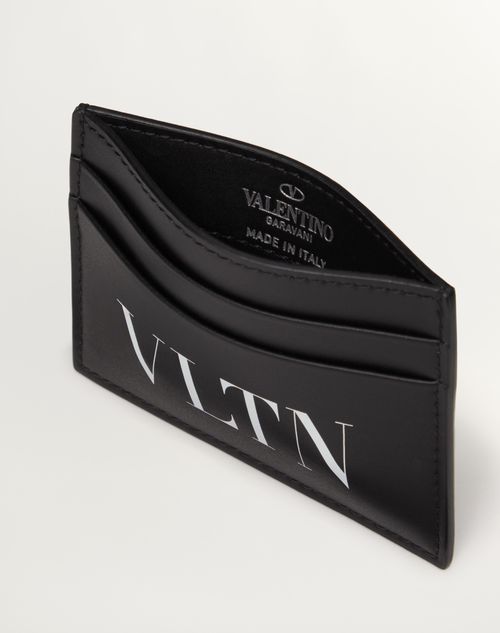 Vltn カードホルダー for メンズ インチ ブラック/ホワイト | Valentino JP