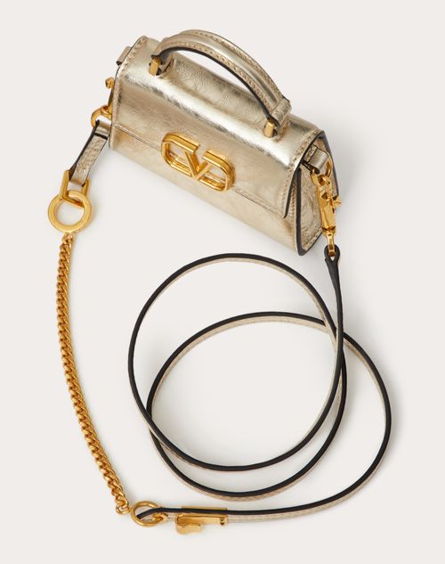 Valentino Vsling Micro Leather Shoulder Bag