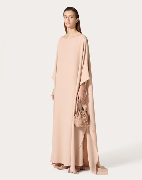 Valentino - Cady Couture Evening Dress - Poudre - Woman - Dresses