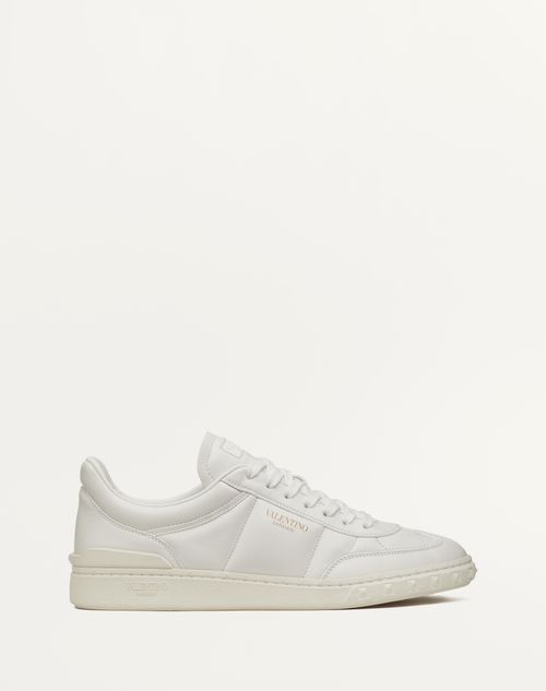 Valentino Garavani - Upvillage Low Top Nappa Leather Sneaker - White - Man - Trainers