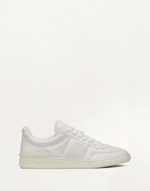 Valentino Garavani - Upvillage Low Top Nappa Leather Sneaker - White - Man - Shelf - Upvillage - M