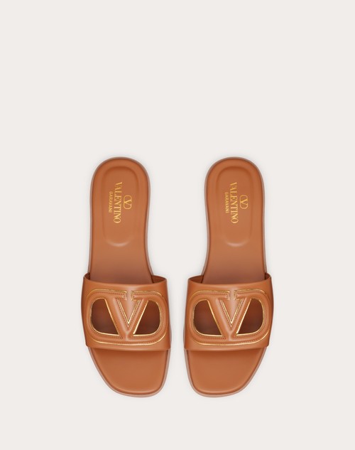 Valentino Valentino Garavani VLogo slides - Brown