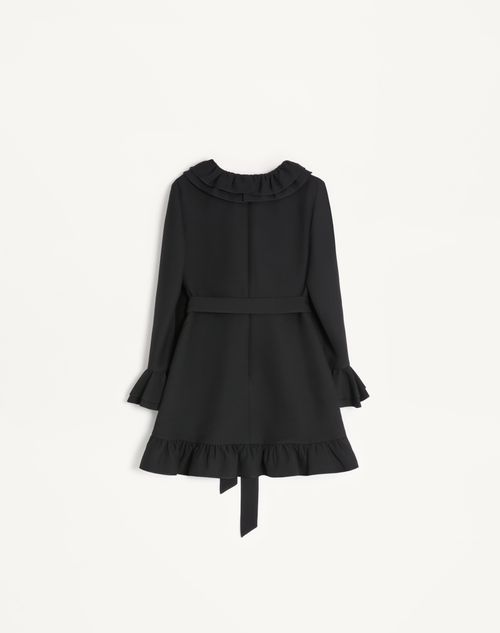 Valentino - Crepe Couture Short Dress - Black - Woman - Woman Ready To Wear Sale