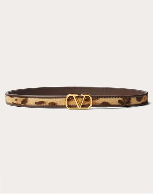 Louis Vuitton Brown Monogram Signature Belt