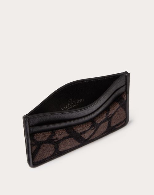 Black valentino card holder hot sale