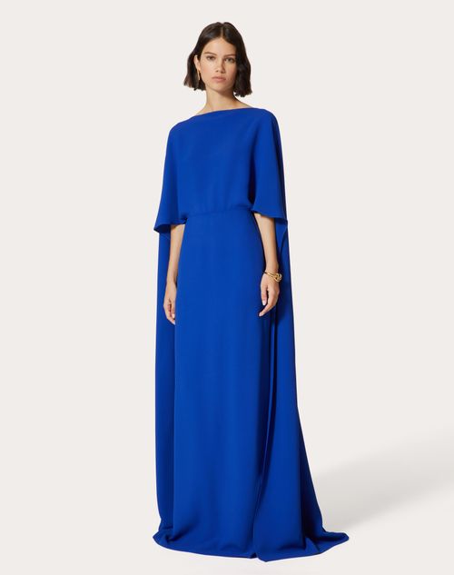Valentino - Cady Couture Evening Dress - Sapphire - Woman - Gowns