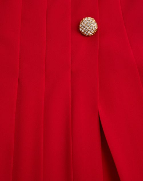 Valentino - Georgette Midi Skirt - Paris - Woman - Skirts