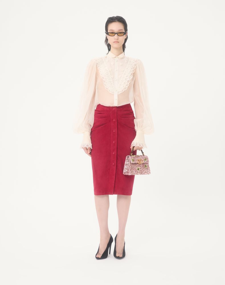 Valentino Garavani Mini Vsling Embroidered Handbag Woman Pink/Multicolour Uni