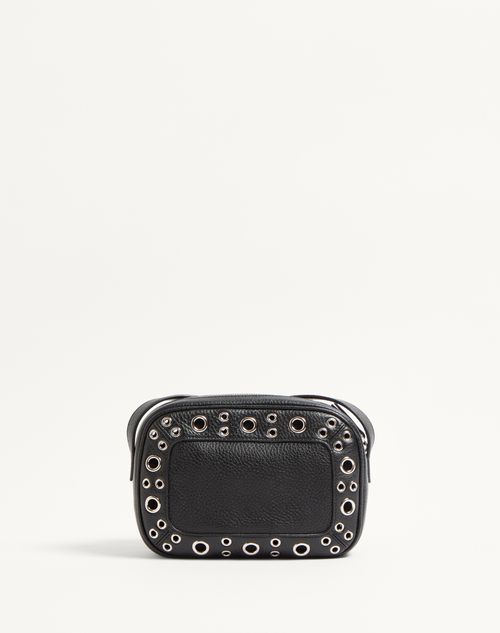 Valentino Garavani - BOLSO BANDOLERA VALENTINO GARAVANI NELLCÔTE DE CUERO GRANEADO DE BECERRO - Negro - Mujer - Bolsos De Hombro