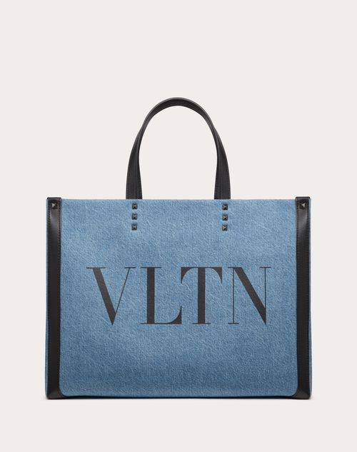 VLTN ミディアム デニムトート