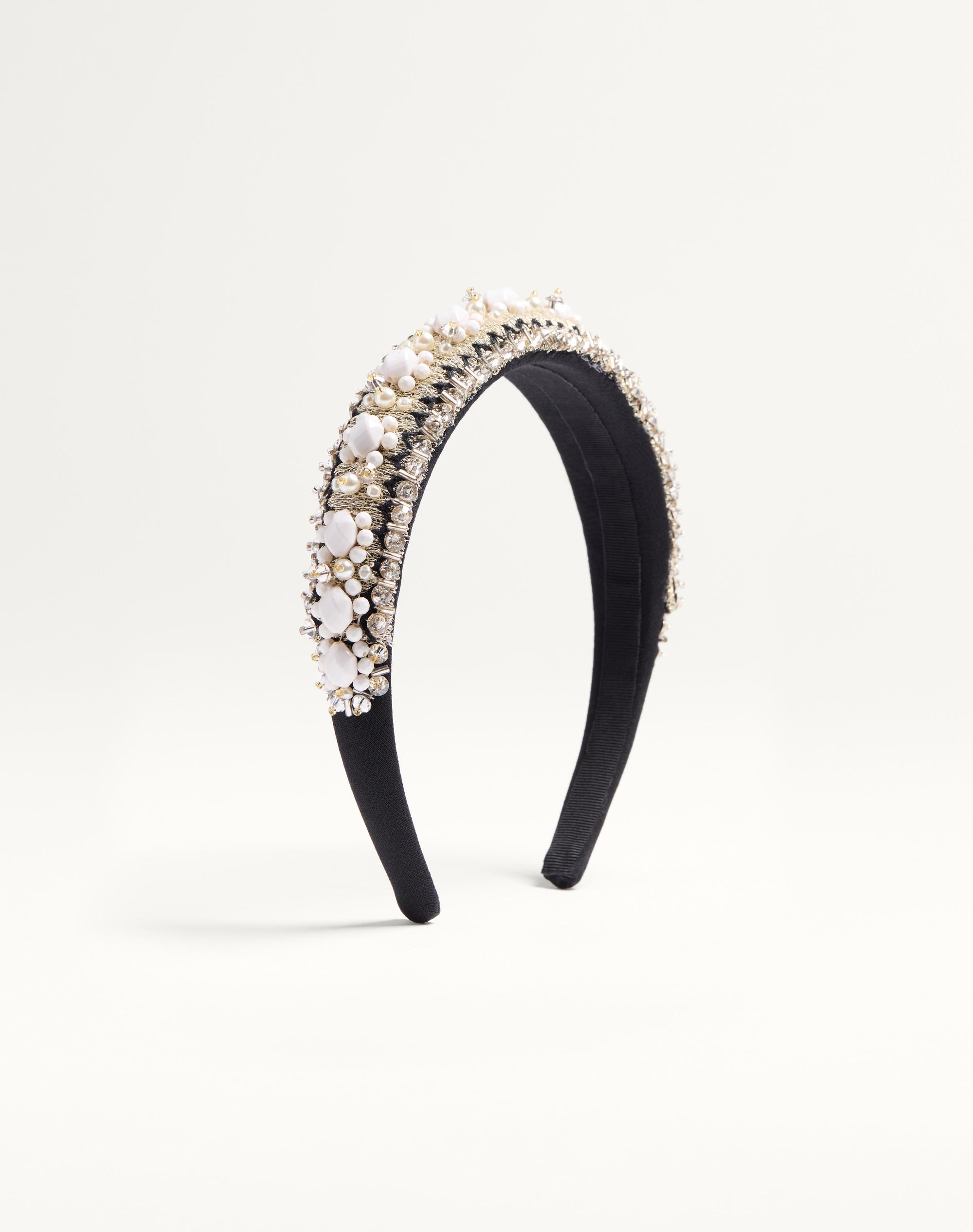 VALENTINO HEADBAND IN WOOL AND SILK WITH EMBROIDERY ?quality=80&size=35&format=auto