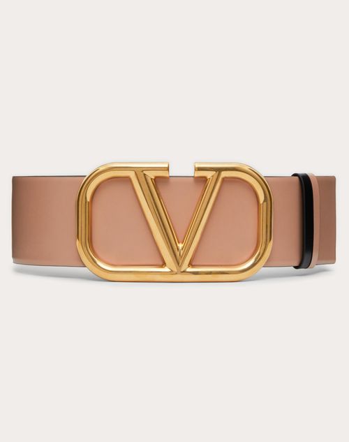 Valentino Garavani Vlogo Signature Calfskin Belt