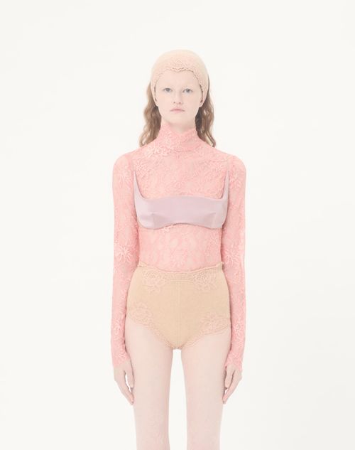 Valentino - Duchesse Bra Top - Mauve - Woman - Shirts And Tops