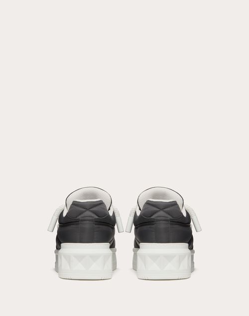 One Stud Xl Low-top Sneaker In Calfskin And Nylon for Man in One Stud Xl Low-top Sneaker In Calfskin And Nylon for Man in