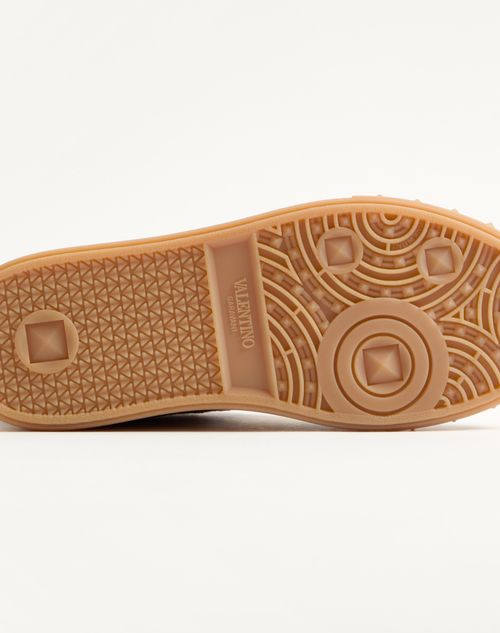 Valentino Garavani - Upvillage Trainer In Pony-effect Calfskin Leather - Animal Print - Woman - Trainers