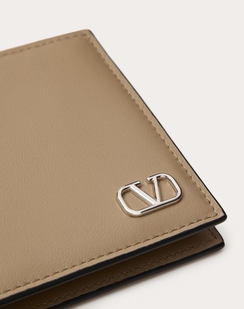 Valentino Garavani - Vlogo Signature Wallet - New Chinos - Man - Wallets And Small Leather Goods