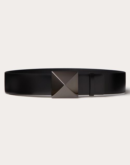 Valentino Garavani, Accessories, All Black Oversized Valentino Belt