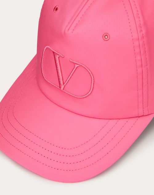 Valentino Garavani - Vlogo Signature Baseball Cap - Pink - Man - Man Bags & Accessories Sale