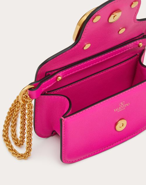 The D - Red and Pink Leather Handbag