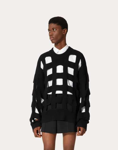 Black shop valentino jumper