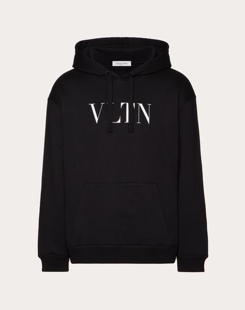 HOODED SWEATSHIRT WITH VLTN PRINT