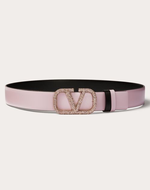 30mm reversible vlogo leather belt - Valentino Garavani - Women |  Luisaviaroma