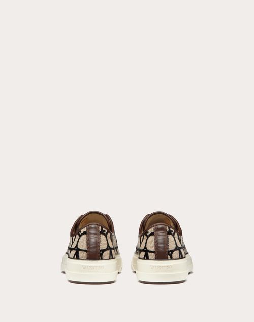 Valentino open low outlet top patent sneaker