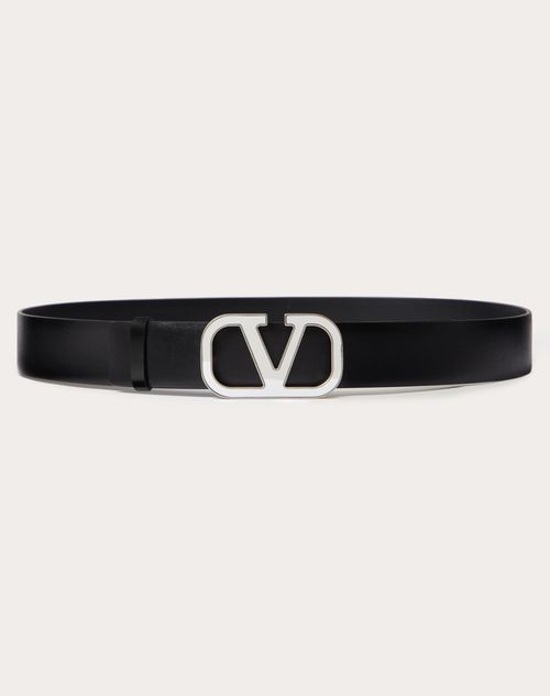 Valentino Garavani Men's Vlogo Signature Calfskin Bracelet