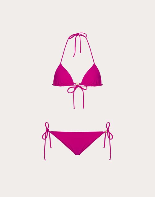 Valentino - Lycra Bikini - Violet - Woman - Beachwear