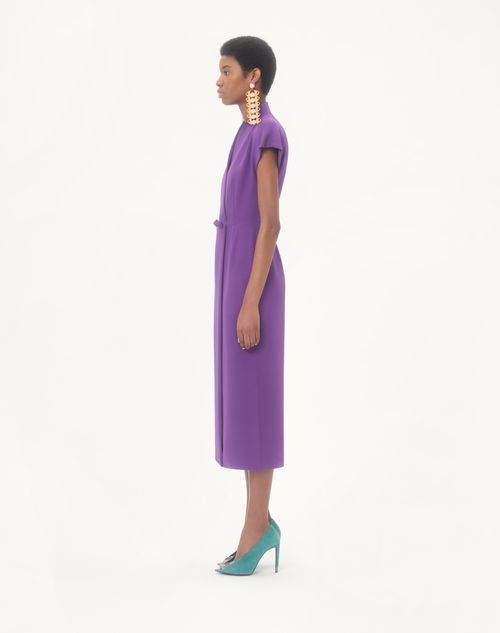 Valentino - Cady Couture Dress - Purple - Woman - Dresses
