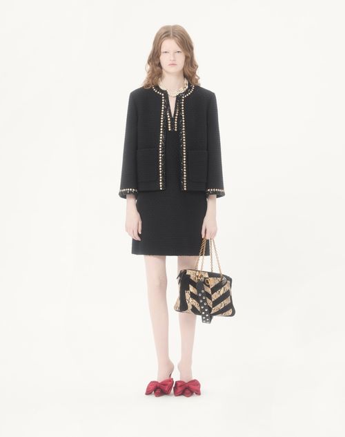valentino black dress 98 Vintage embellished tassel backless sequin maxi gown For Sale at 1stDibs Adjust the velvet tie belt to define your waist. RED Valentino Black Floral Maxi
