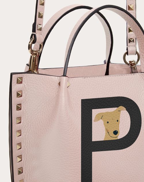Valentino Garavani Rockstud Pet Customizable Small Tote Bag for