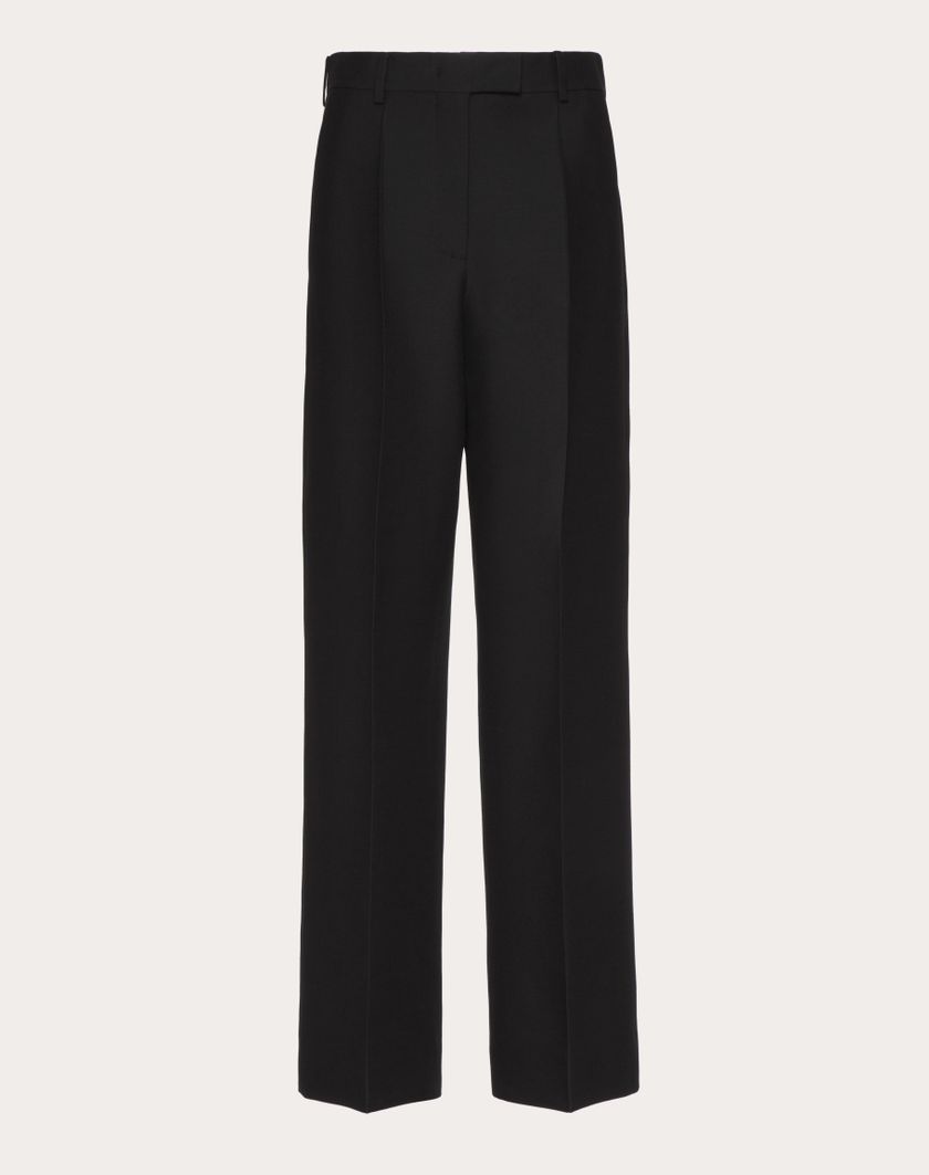 Valentino Handbags Pantaloni In Crepe Couture per Donna in Nero | Valentino IT