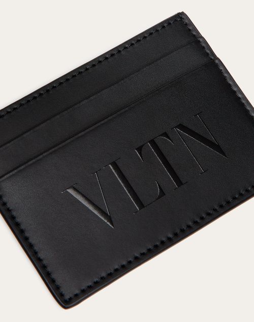 Valentino Garavani - Portacarte Vltn - Nero - Uomo - Accessori