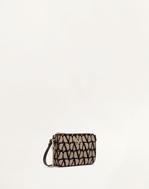 Vlogo Signature Toile Iconographe Crossbody Bag With Strap